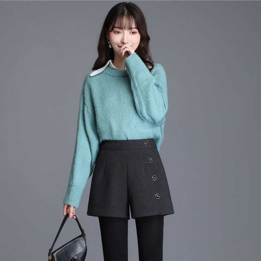 Elastic Waist Boot Pants