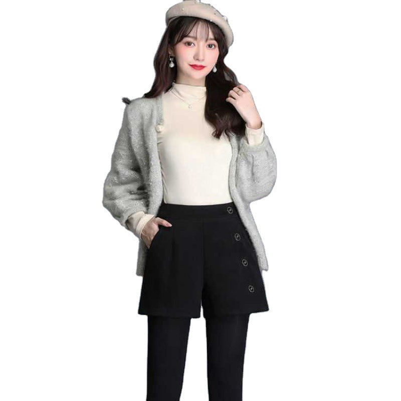 Elastic Waist Boot Pants