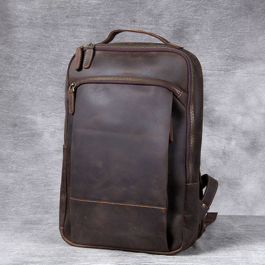 First Layer Leather Men's Computer Bag