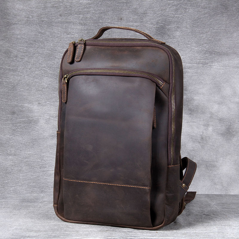 First Layer Leather Men's Computer Bag