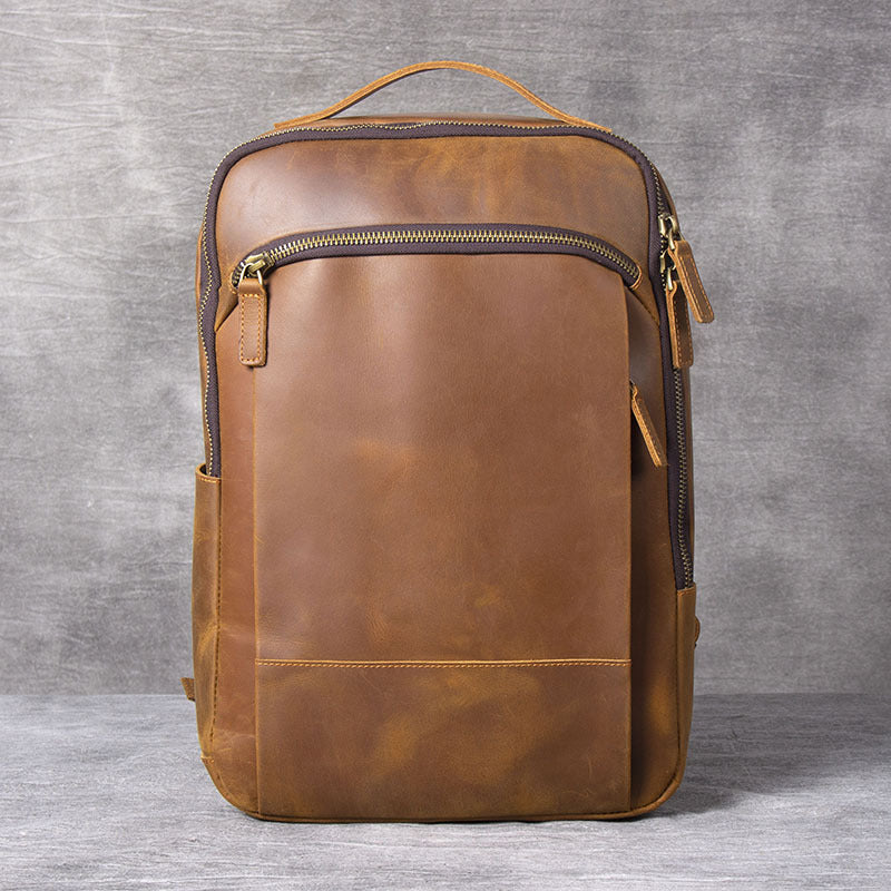 First Layer Leather Men's Computer Bag