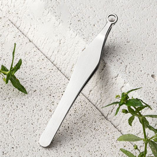 Spot New Eyebrow Trimming Nose Hair Scissors Stainless Steel Nose HairJacket Decoration Hair Beauty Tool One Drop