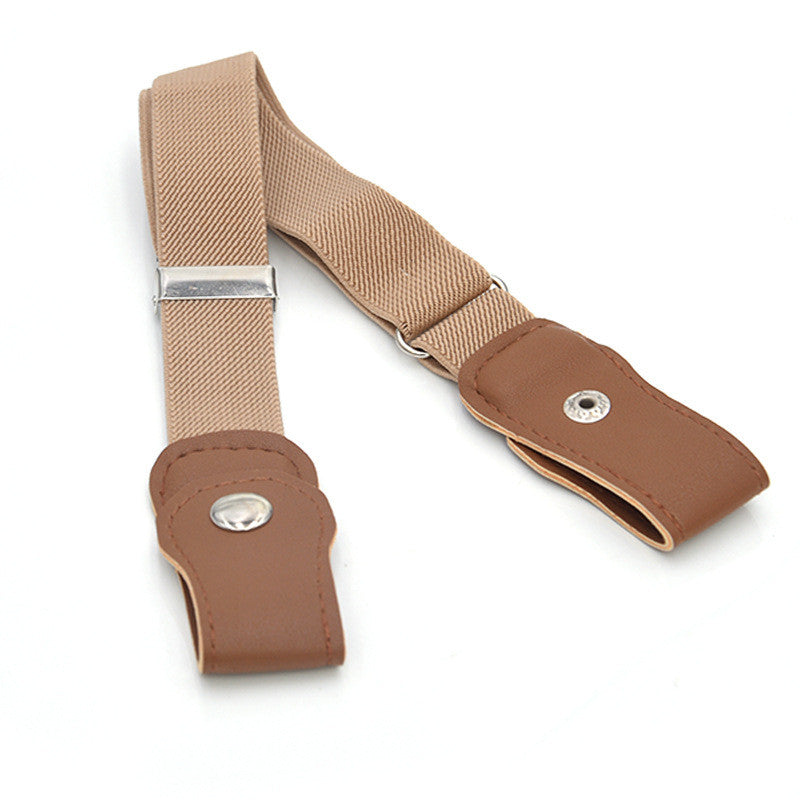 Monochrome Trouser Belt With Elastic Band For Boys And Girls