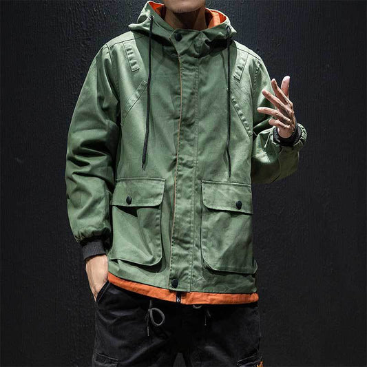 Oversized Hooded Loose Trendy Casual Jacket