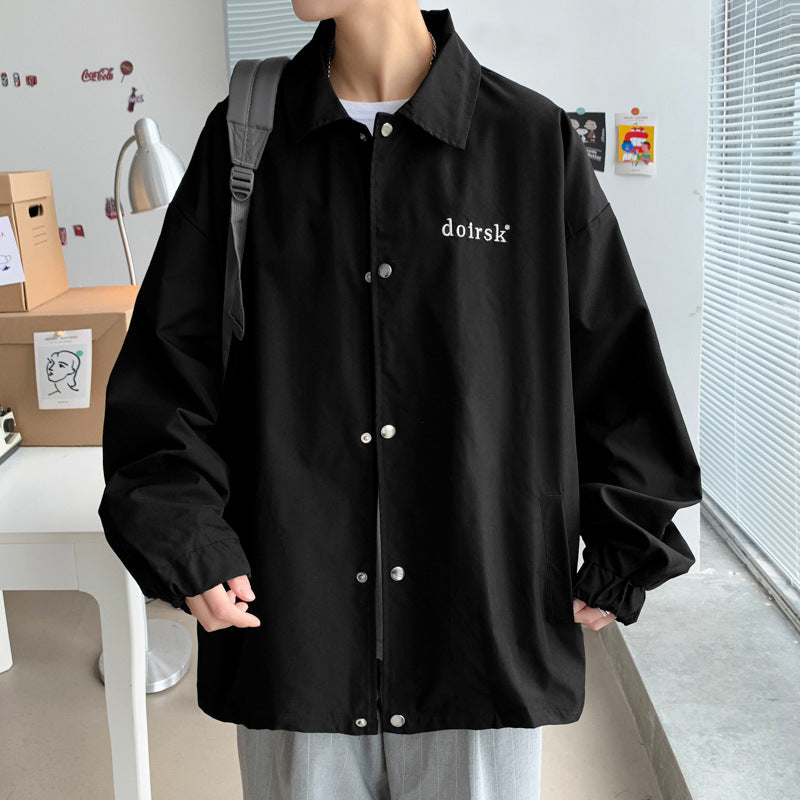 Large Size Shirt Men's Loose Trendy Tops
