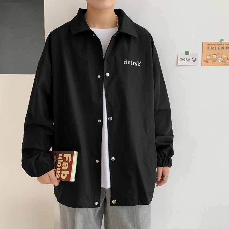 Large Size Shirt Men's Loose Trendy Tops