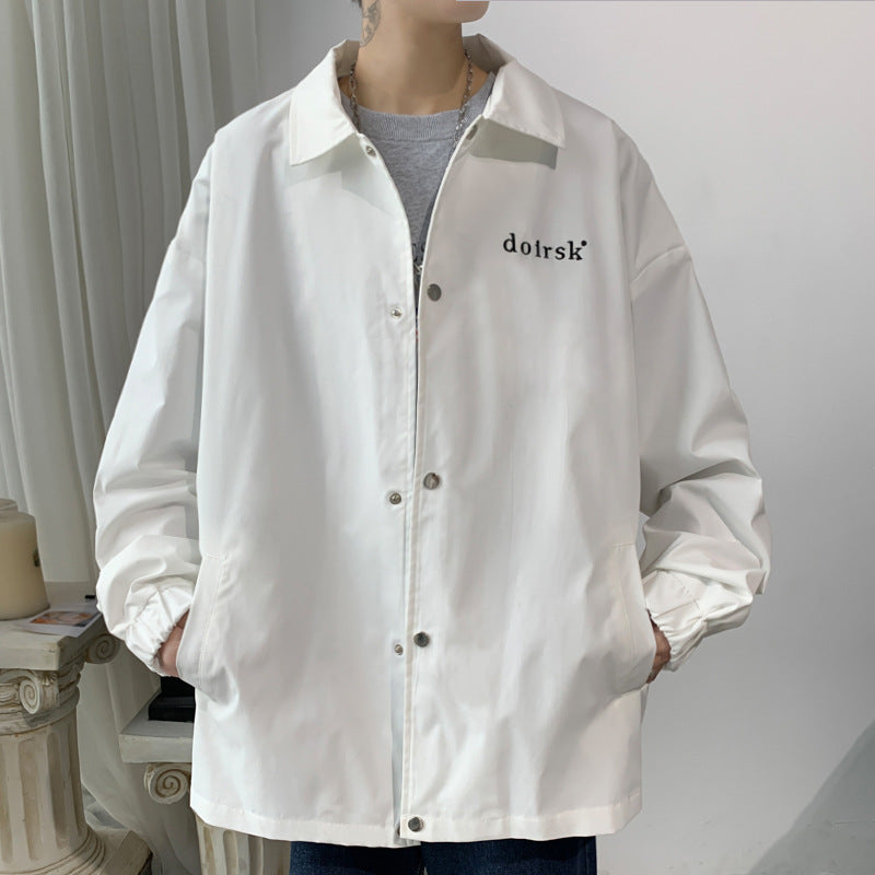 Large Size Shirt Men's Loose Trendy Tops
