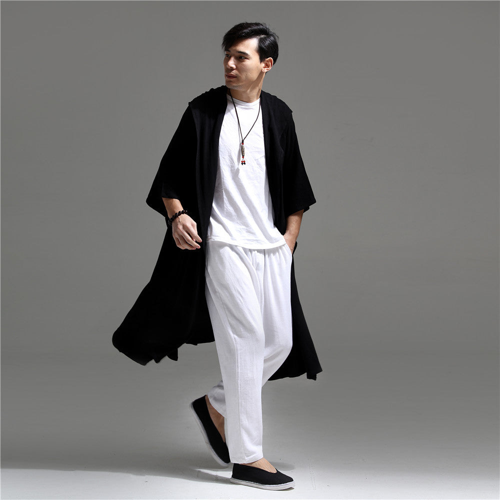 Casual Personality Wearing Hooded Bat Shirt