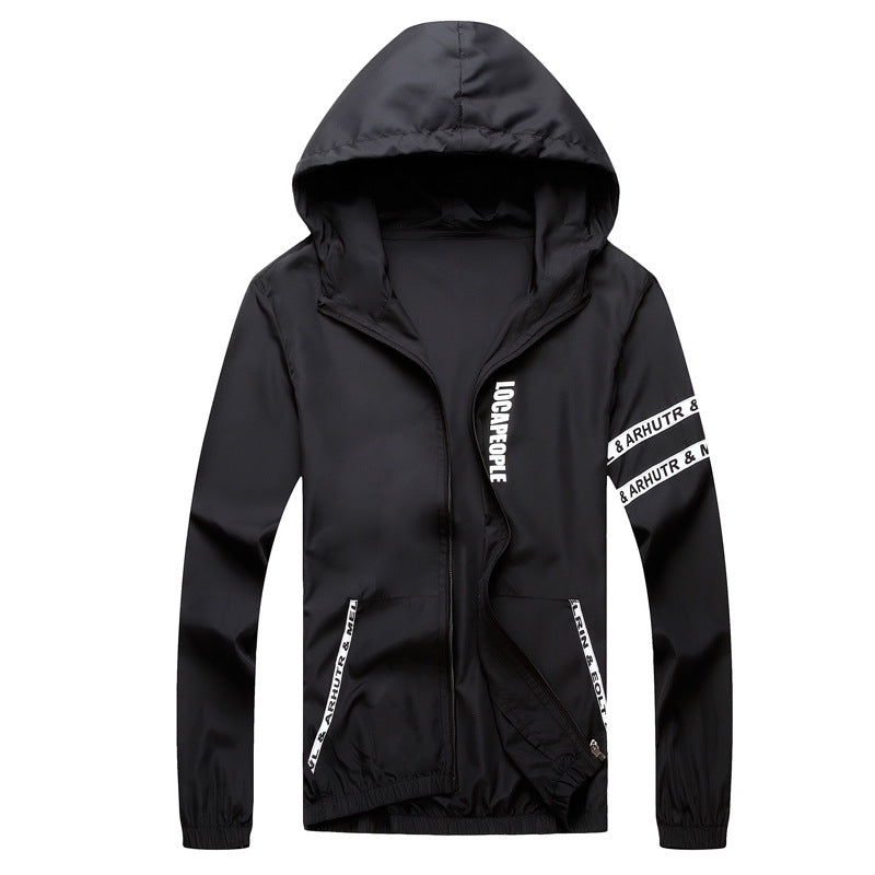 Men's Sports Jacket And Sunscreen
