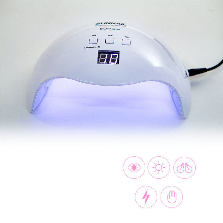 Negle Fototerapi LED Lampe Induktion Neglelak Tørrer