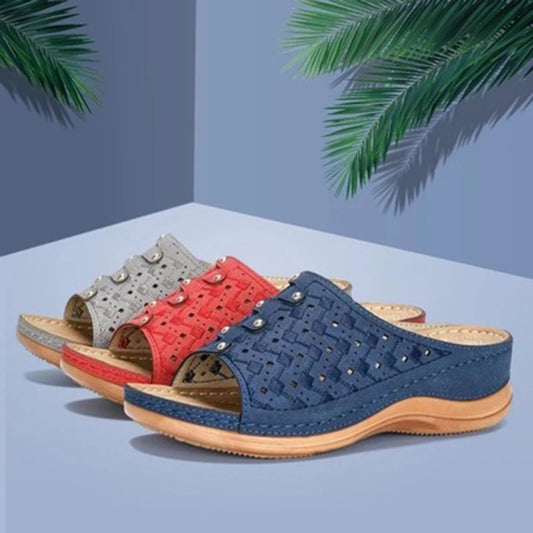 Thick-Soled Hollow Casual Women's Sandals