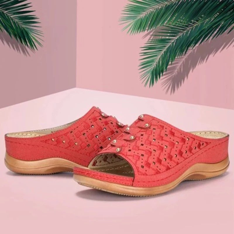Thick-Soled Hollow Casual Women's Sandals