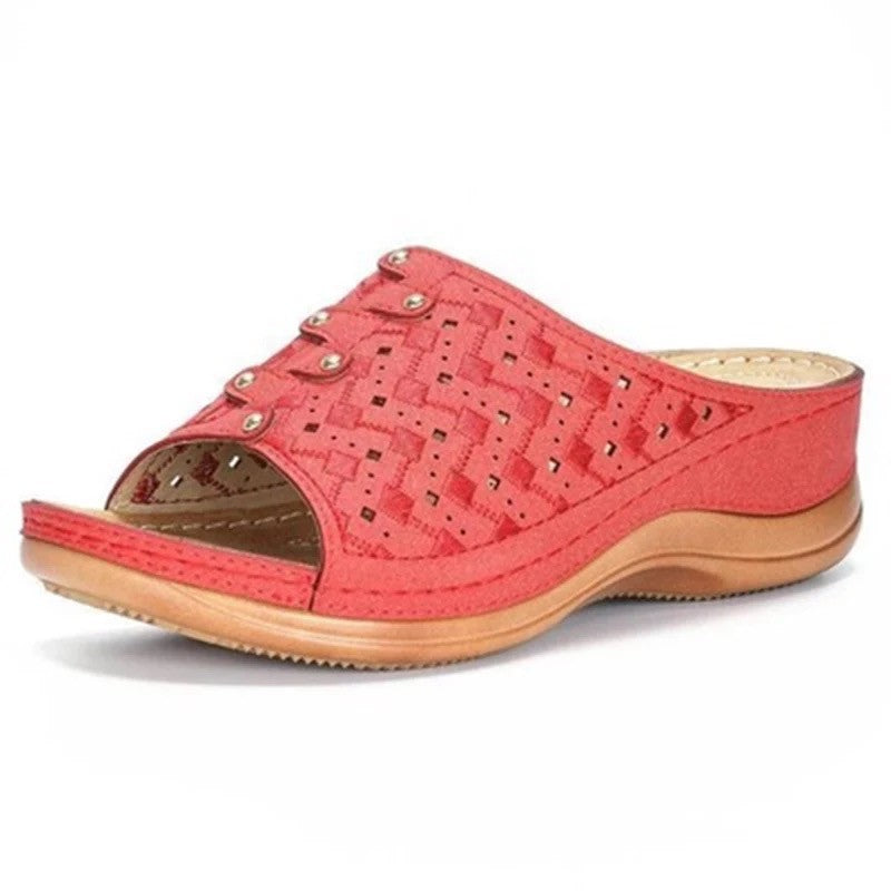 Thick-Soled Hollow Casual Women's Sandals