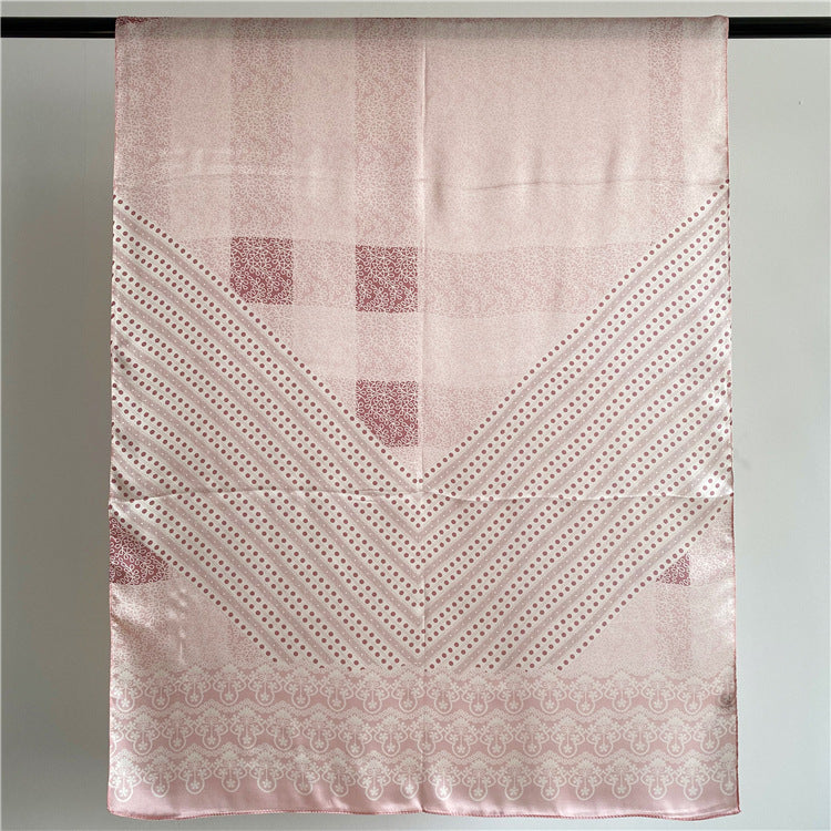 Mulberry Silk Women'S Long Scarf