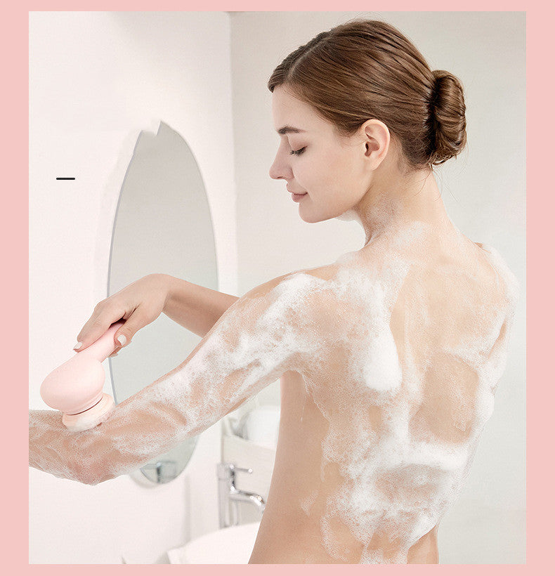 Bathing Instrument Full-automatic Massage Electric Back Mud  Bathing Brush, Lazy Person's Back Rubbing Brush