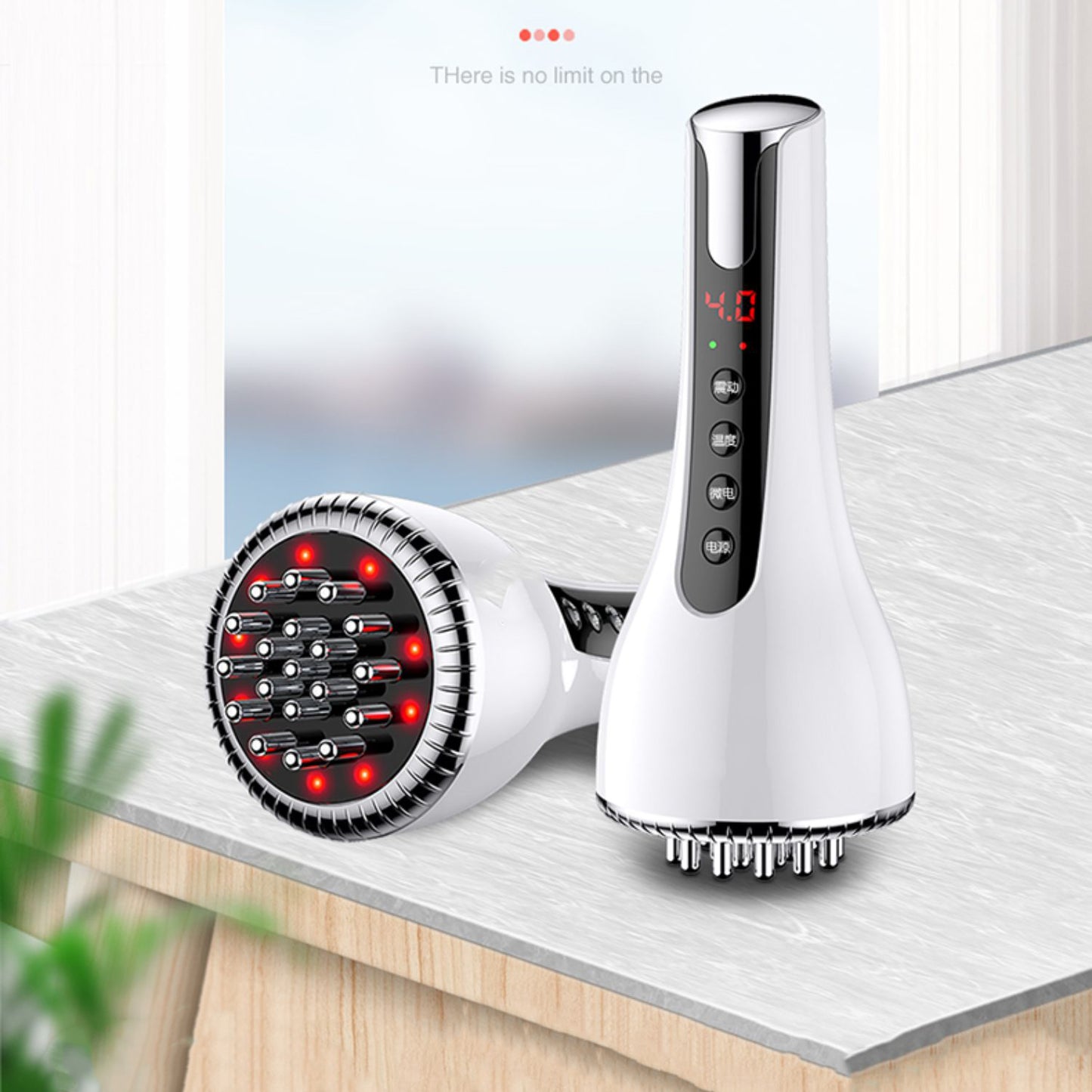 Electric Meridian Brush Scraping Instrument Tendons And Collateral Dredging Instrument Household Kneading Abdomen Massage Brush