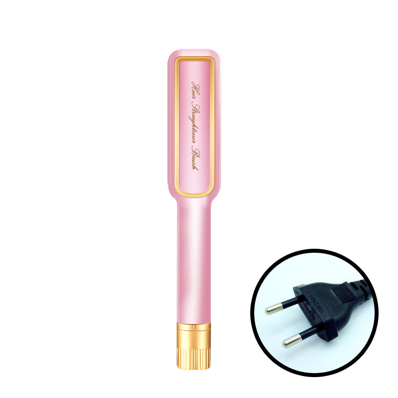 Hair Straightener, Electric Splint, Straight Clamp, Ceramic Hair Straightener, Straight Plate, Black Electronic Thermostat, American Standard Hair Straightener