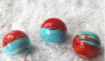 25Mm Hand-Made Marbles Playing Marbles Game Animal Rolling Game Machine Chess