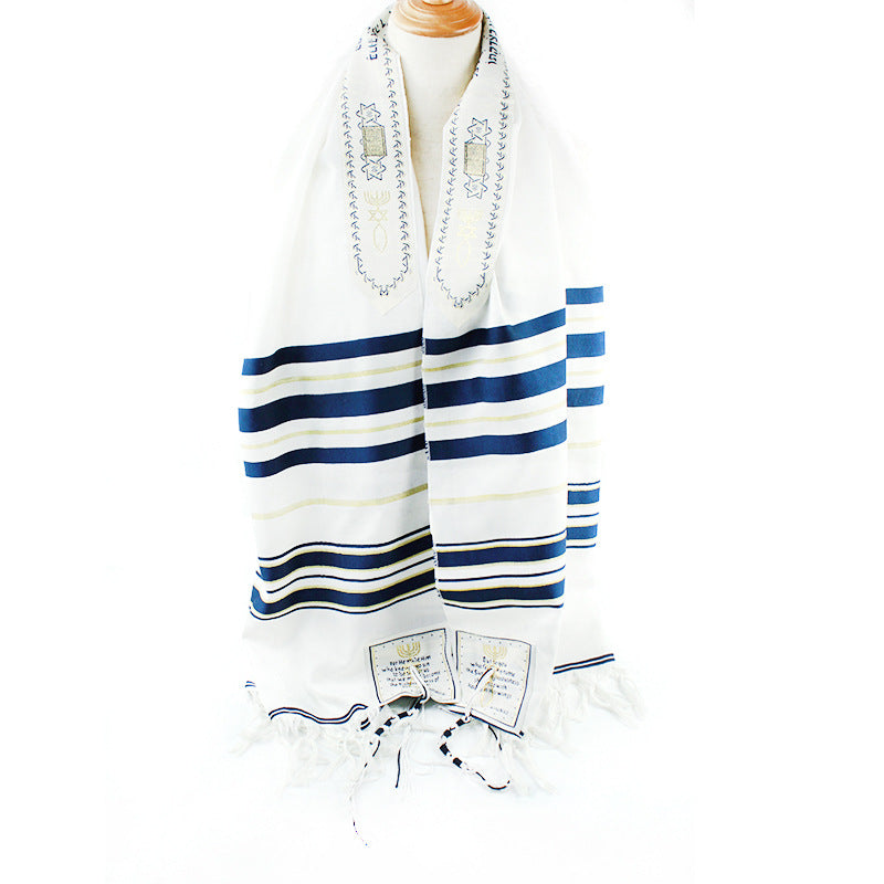 Prayer Scarf Religious Ethnic Worship Shawl 110x160CM