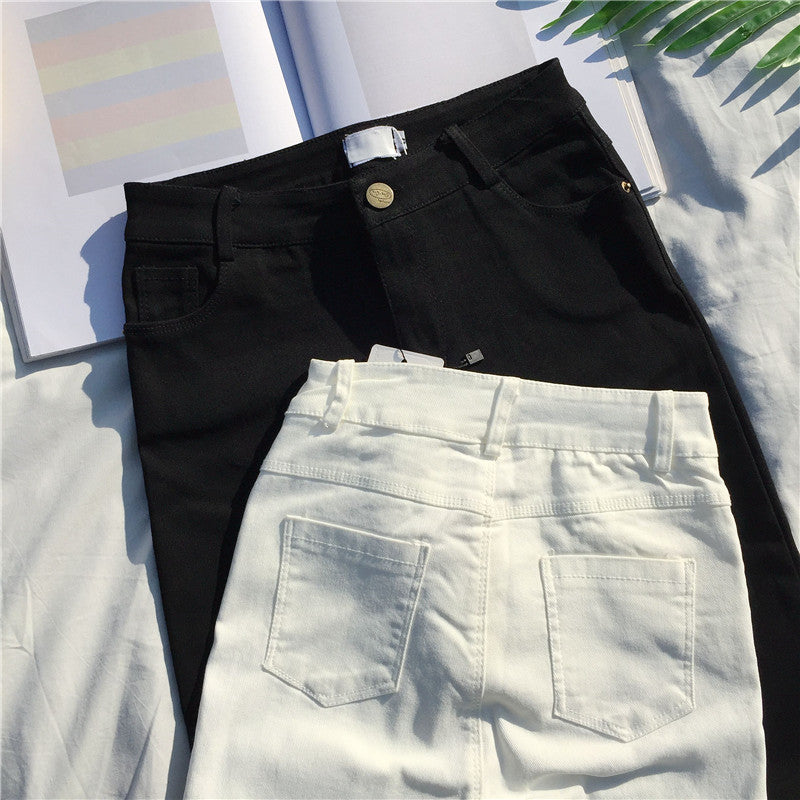 Women'S Leggings Wear Cropped Trousers Outside