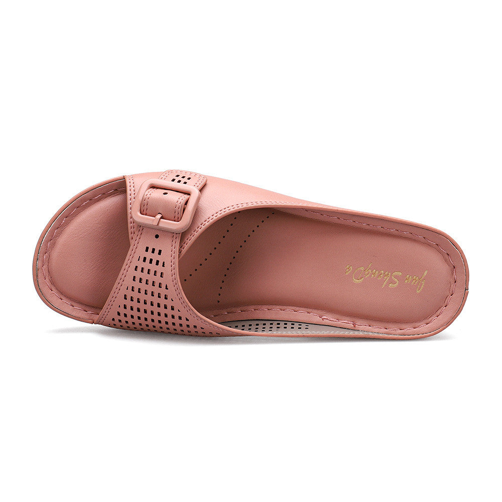 New Bohemian Platform Fashion Slippers Women Plus Size Sandals