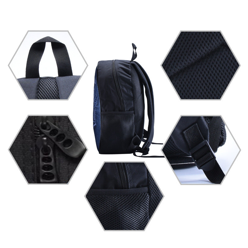 Marshmello computer backpack