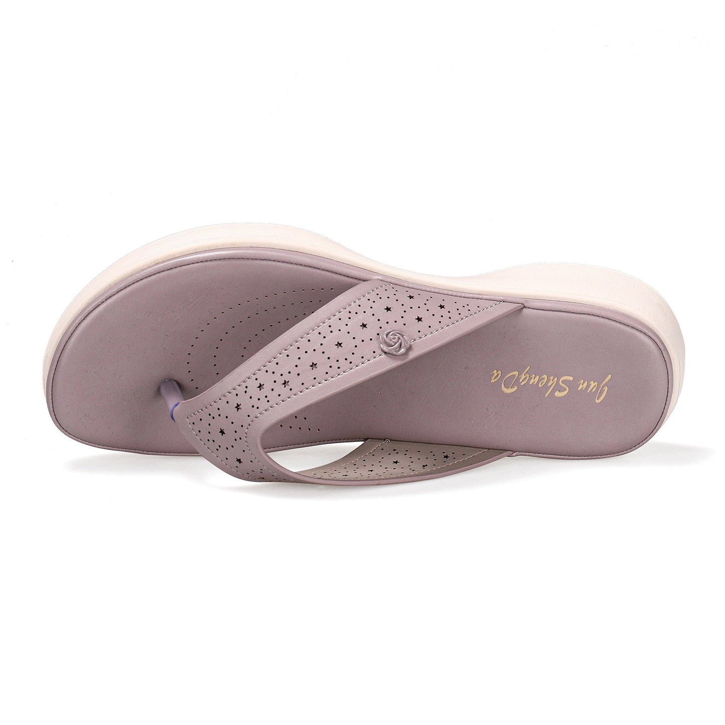 Set Of Feet Md Sandals Casual Flip Flops Women'S Wedge Sandals