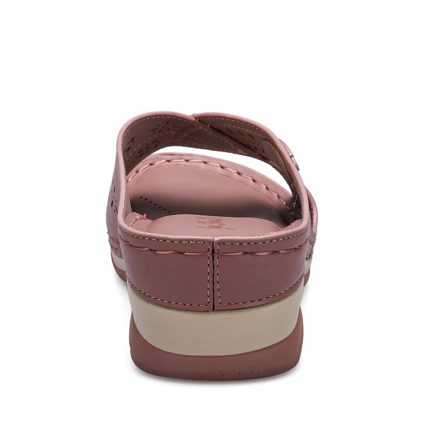 Thick Soled Wedges Women'S Lazy Shoes Over Toe Half Slippers