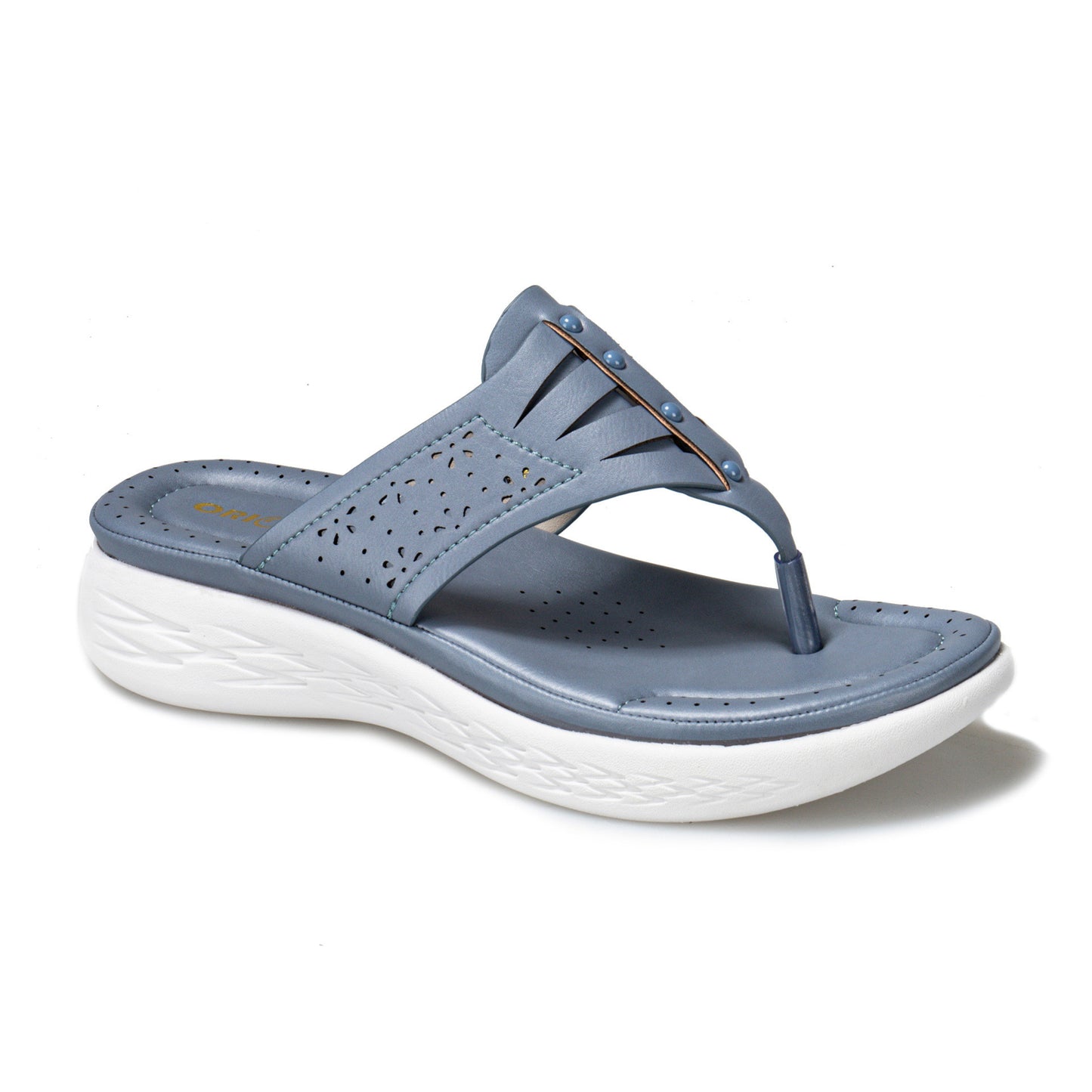 Sandals And Slippers Women Wedge With Flip Flops Thick Bottom Solid Color