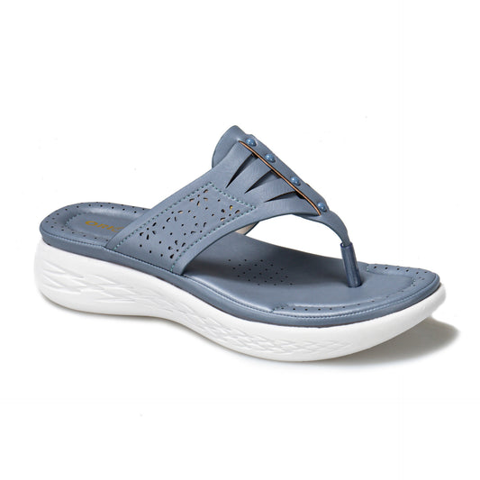 Sandals And Slippers Women Wedge With Flip Flops Thick Bottom Solid Color