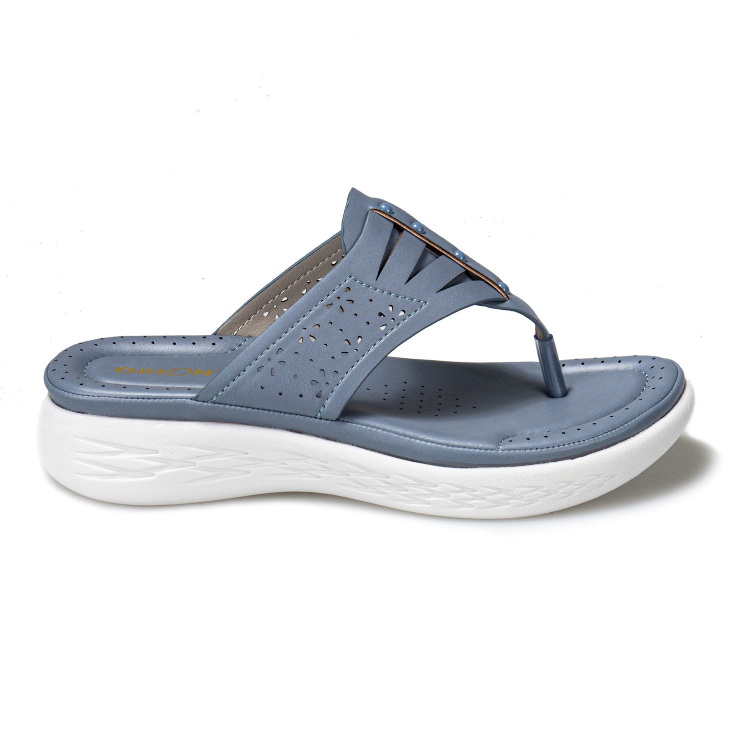 Sandals And Slippers Women Wedge With Flip Flops Thick Bottom Solid Color