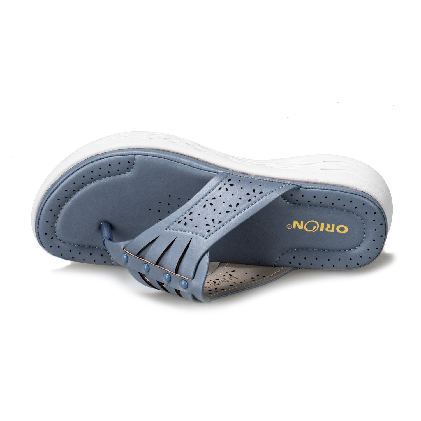 Sandals And Slippers Women Wedge With Flip Flops Thick Bottom Solid Color