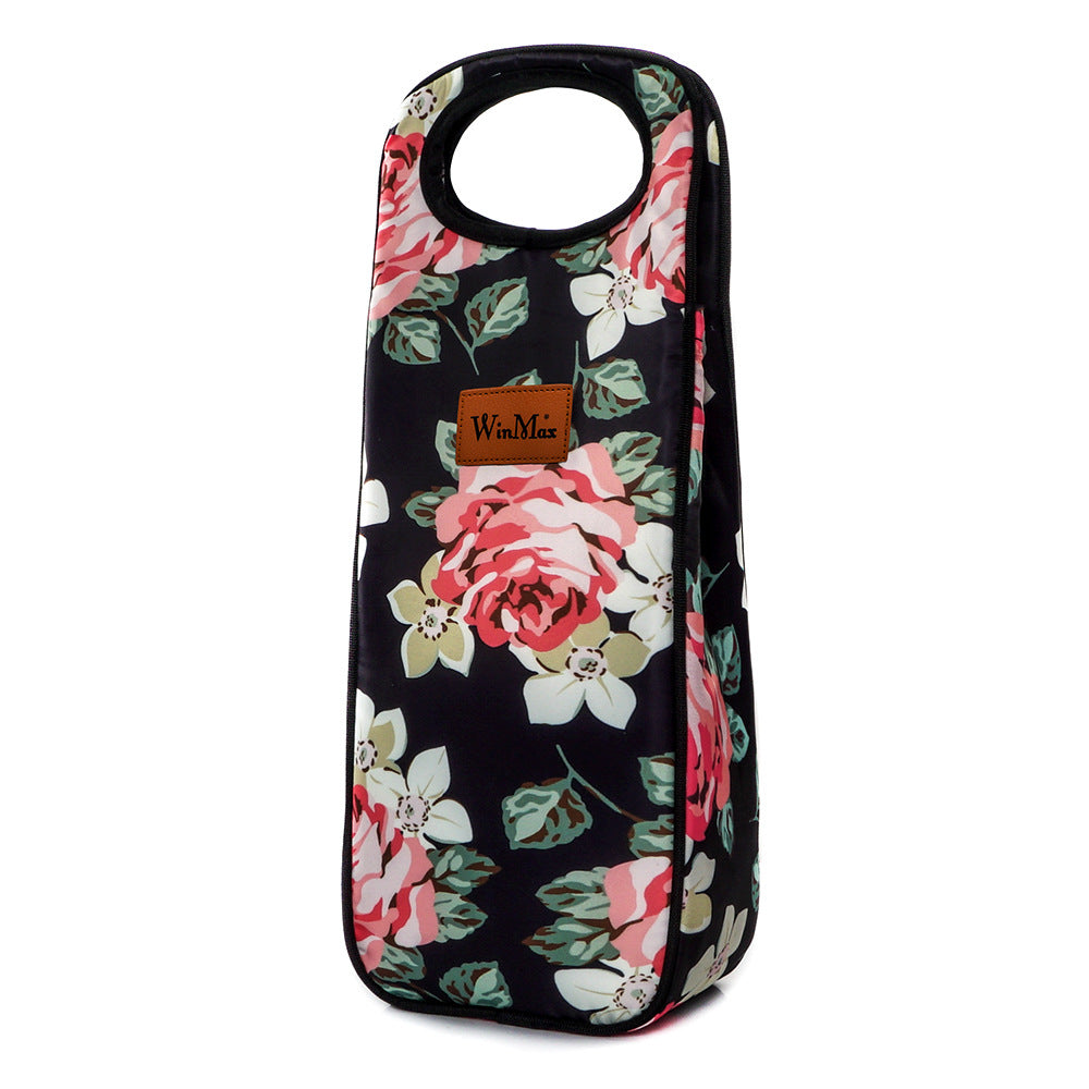Fashionable And Convenient Red Wine Bag, Bottled Insulation Bag, Portable Storage Bag