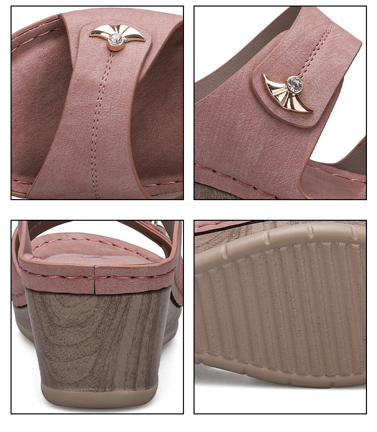 Sandals Women Wedge Sandals And Slippers Lightweight And Comfortable Casual Shoes