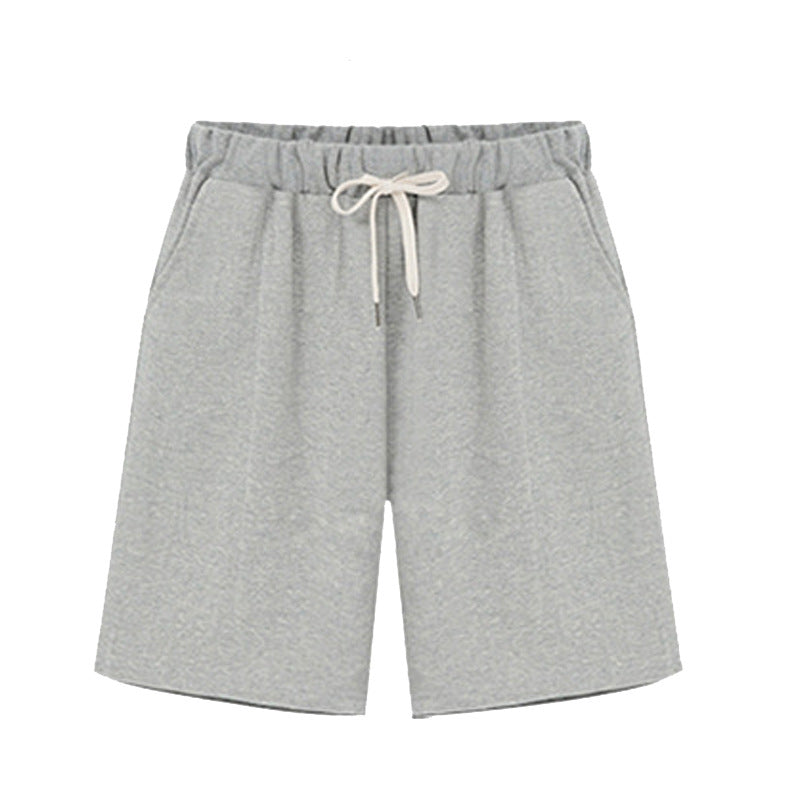 Shorts Women'S Summer High Waist Thin Five-Point Pants Plus Size Loose Sports Casual Pants