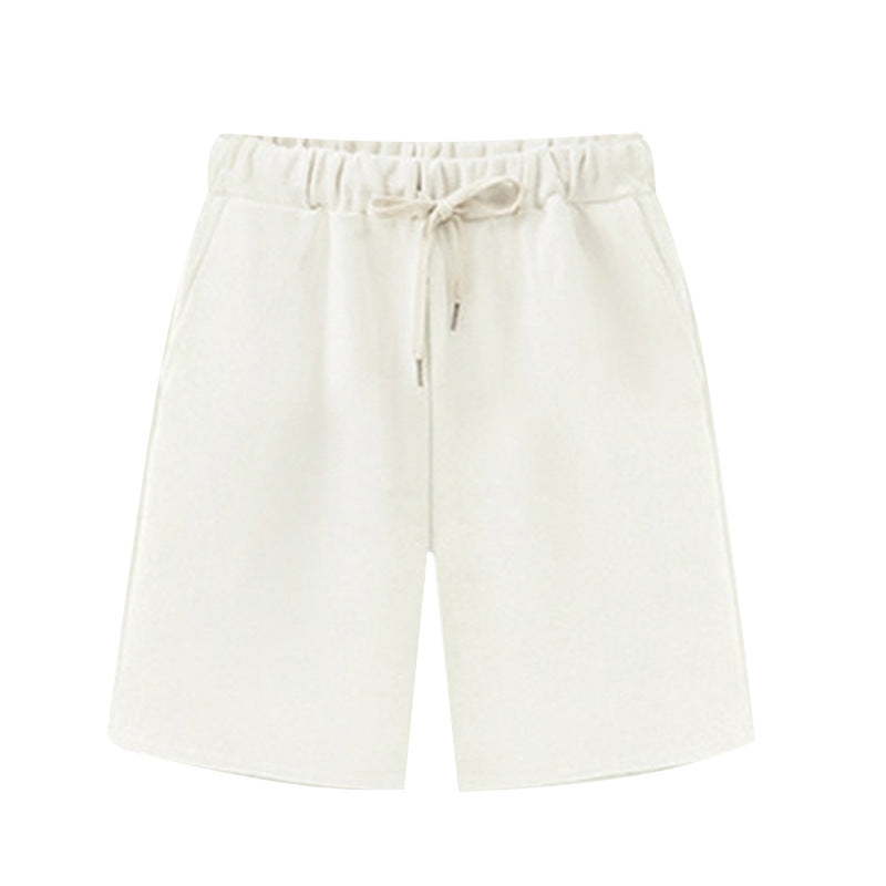 Shorts Women'S Summer High Waist Thin Five-Point Pants Plus Size Loose Sports Casual Pants