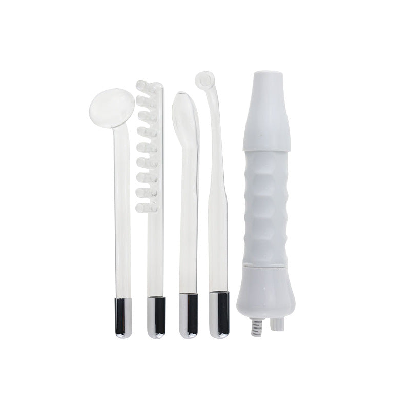 Handheld High Frequency Electrotherapy Wand Ozone Meter Electrotherapy Beauty Device