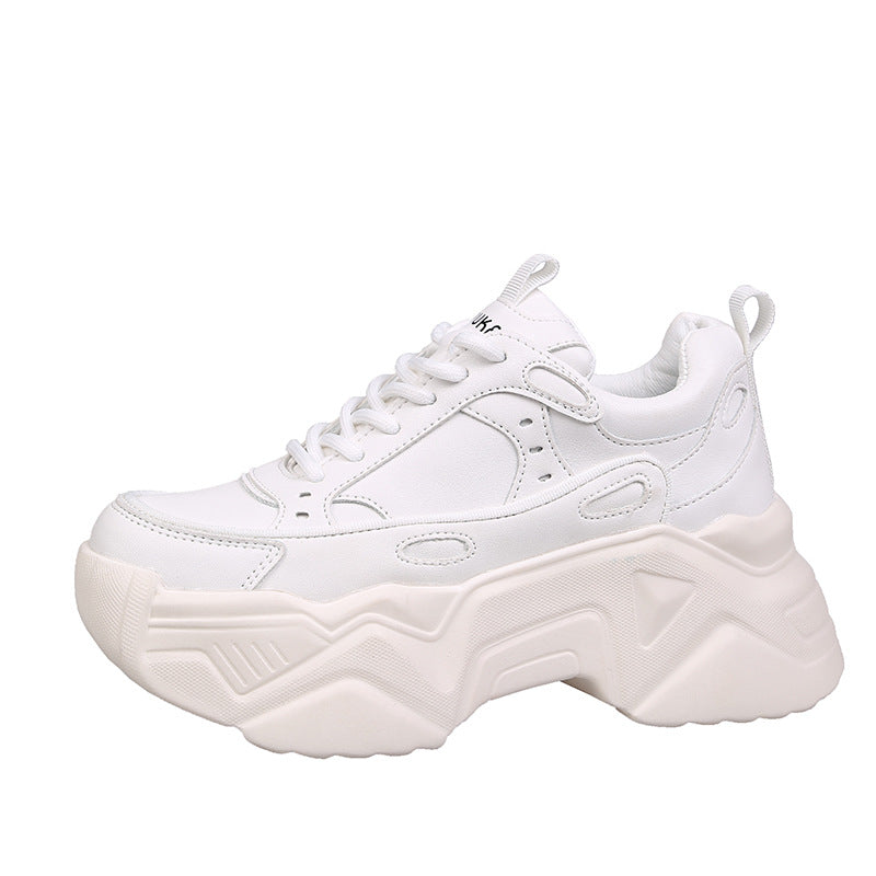 Trifle Thick-Soled Daddy Shoes All-Match Autumn Leisure Sports Single Shoes Women'S Trend