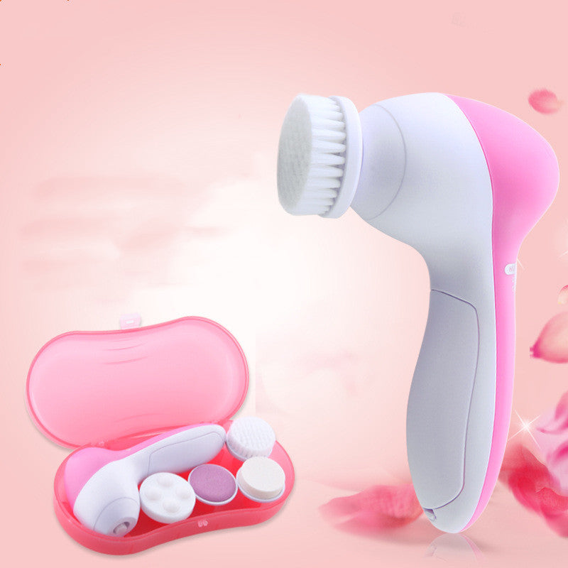 Four-In-One Cleansing Machine Electric Rotating Facial Cleansing Machine Facial Blackheads Pore Cleansing Artifact
