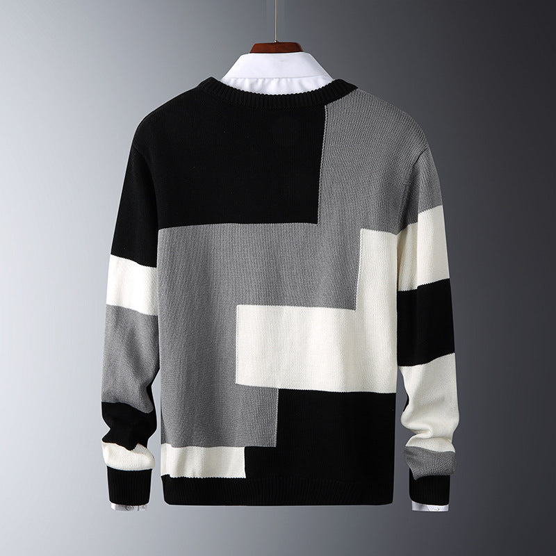 sweater grå sort