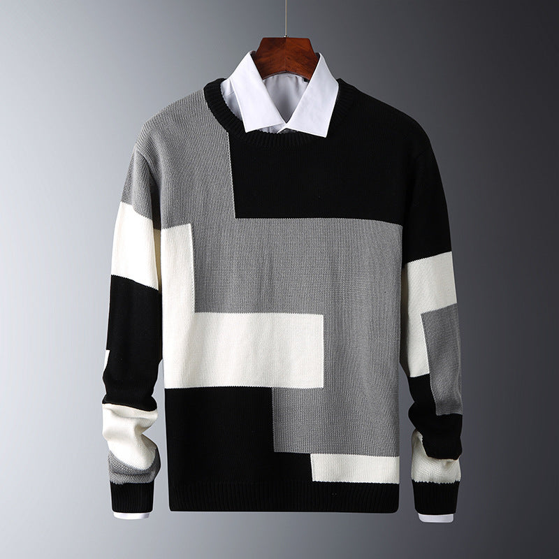 sweater grå sort