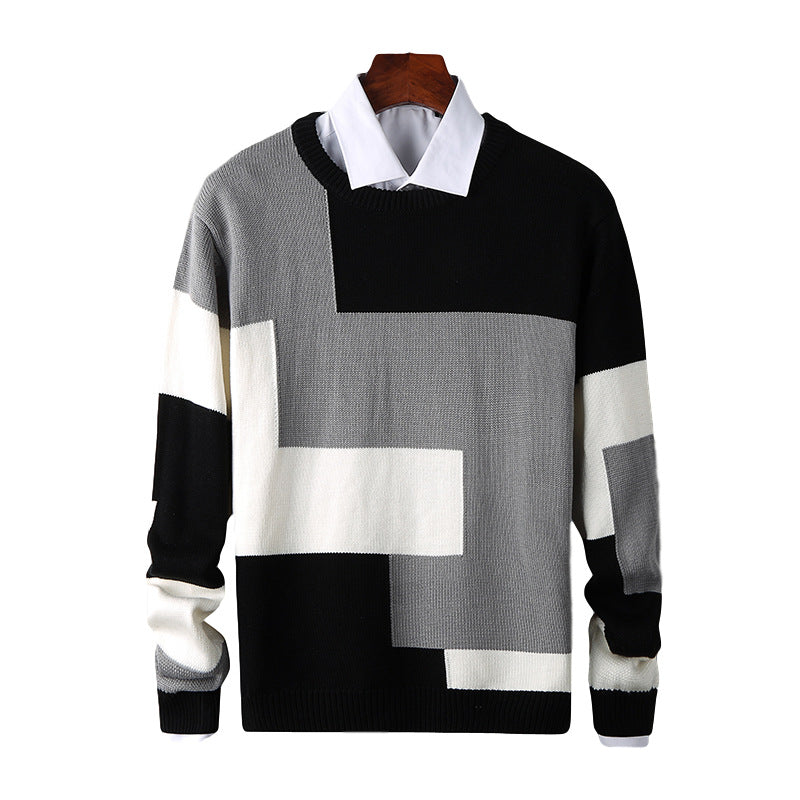sweater grå sort