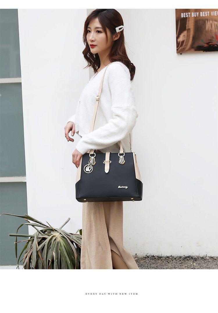 Atmospheric Shoulder Bag  All-Match Messenger Bag  Simple Handbag  Casual Fashion Female Bag