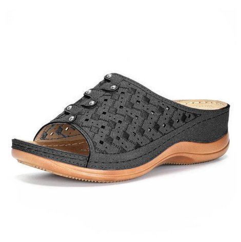 Thick-Soled Hollow Casual Women's Sandals
