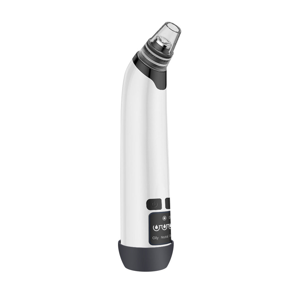 Electric Pore Cleaner With Heated Blackhead Suction Device With Screen To Exfoliate Facial Beauty