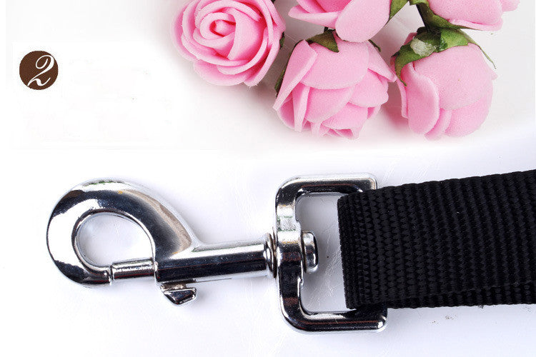 Multifunctional running dog leash Nylon cushioned stretch dog leash for morning run