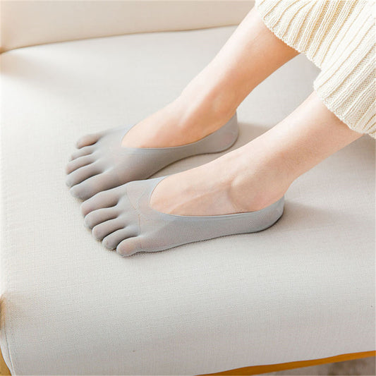 Thin Summer Stockings Invisible Shallow Mouth Non-Slip Anti-Snagging Silicone Anti