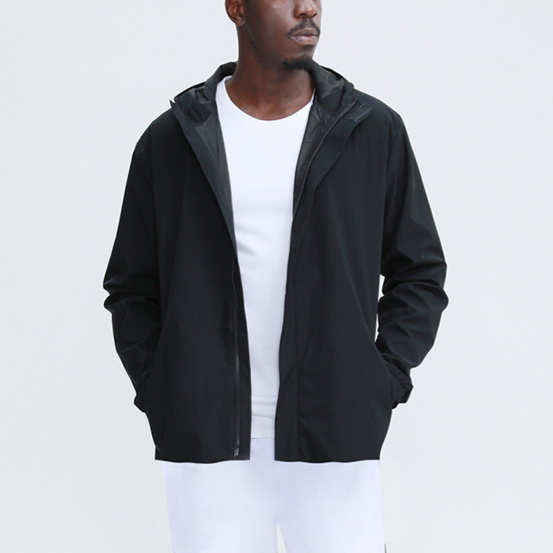 Casual Jacket Men's Camouflage Print Long-Sleeved Zipper Thin Coat