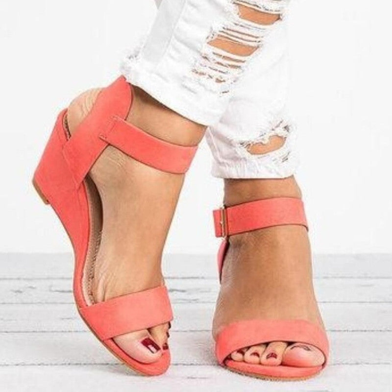 Summer New Style Plus Size Women's Sandals And High Heels