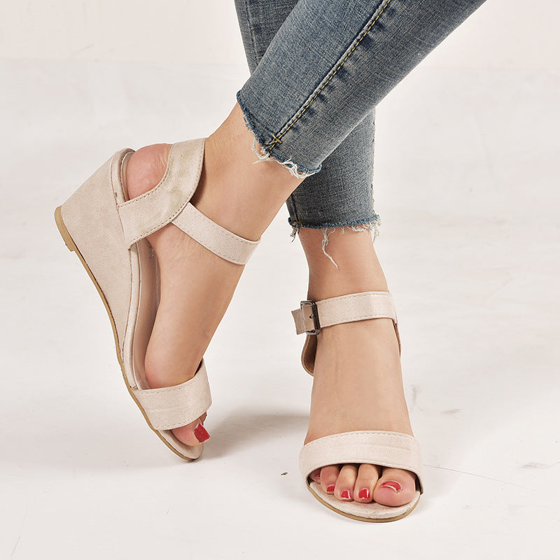 Summer New Style Plus Size Women's Sandals And High Heels